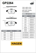Sangsin brake GP2264
